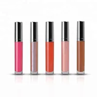 

Long Lasting Moisture Custom Shiny Glitter Liquid Lipstick Private Label Shiny Glossy Clear 26 Colors Lip Gloss for Vendor