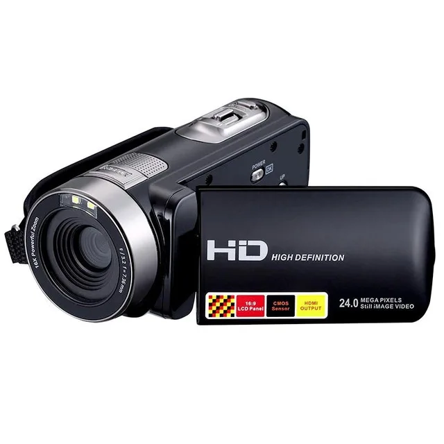 

Best Selling Digital Video Camera Full HD 1080P 3''Screen 16X Digital Zoom 24 Mega Pixels Digital Video Camera With Night Vision