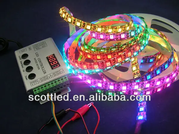 Programmable led strip with motion sensor 64LED/M ws2811