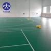 pvc floor mat portable badminton court net