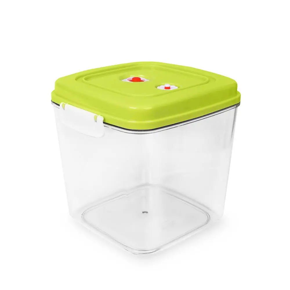 Plastic Vacuum Food Container Vacuum Pump Food Storage Canister - Buy ...