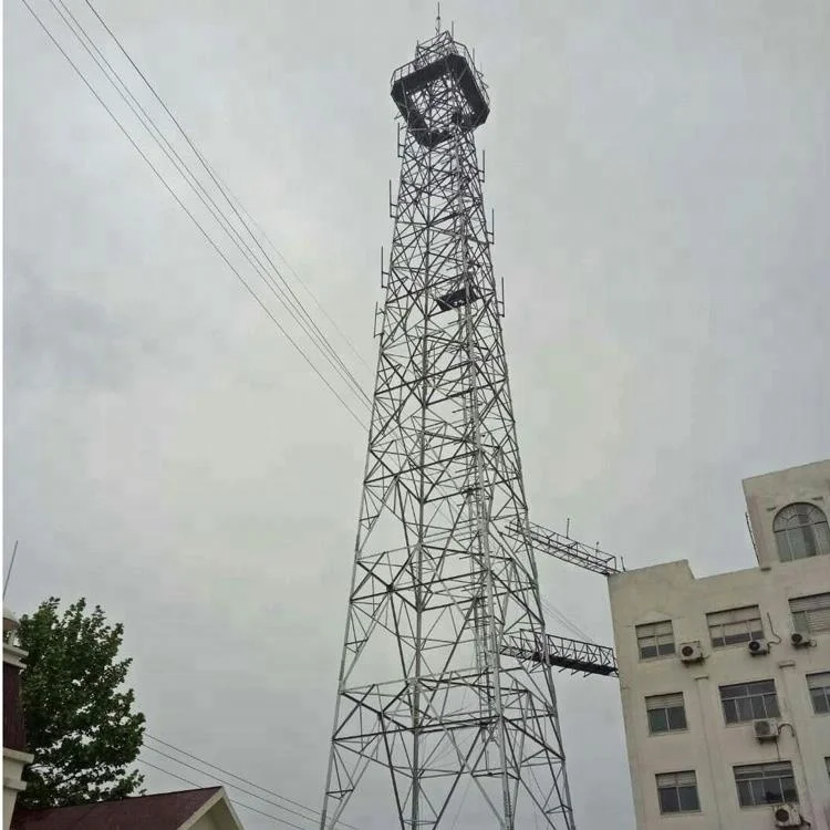 Galvanized steel tower 100 meters