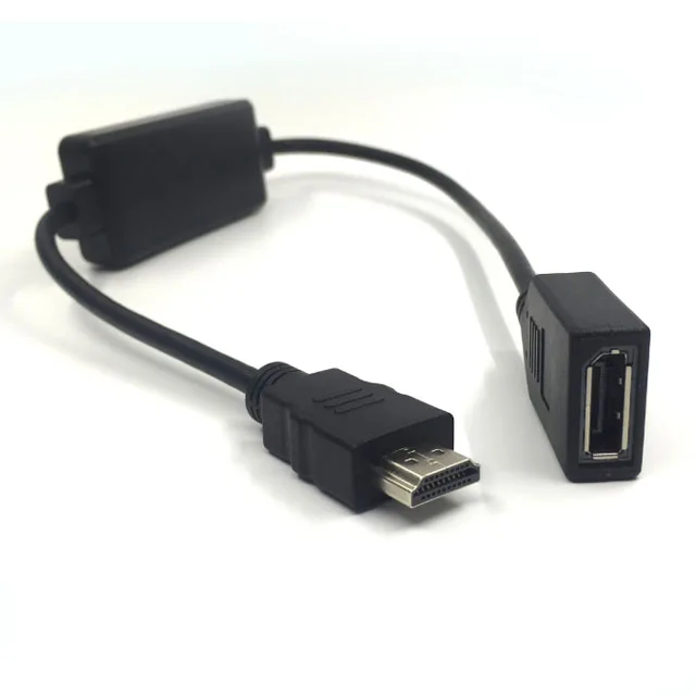 

Vision customized high quality displayport female to hdmi male adapter, Black