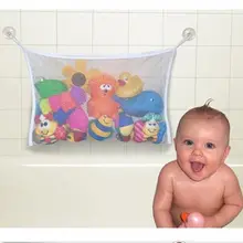 Hot Selling Kids Baby Bath Tub Toy Tidy Storage Suction Cup Bag Mesh Bathroom Organiser Net