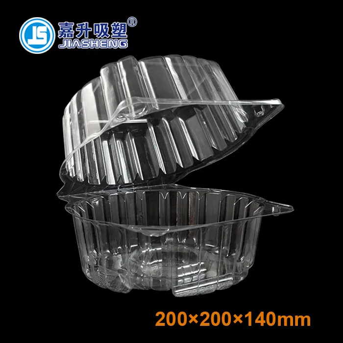 Plastic Blister Lettuce Crisper Clamshell Packaging For Living Lettuce