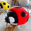 Factory handmade Artificial Giant Fiberglass Ladybird Statue Insect Model