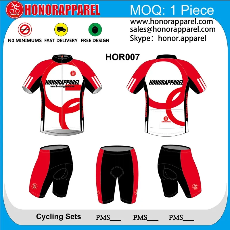 custom cycling jersey no minimum