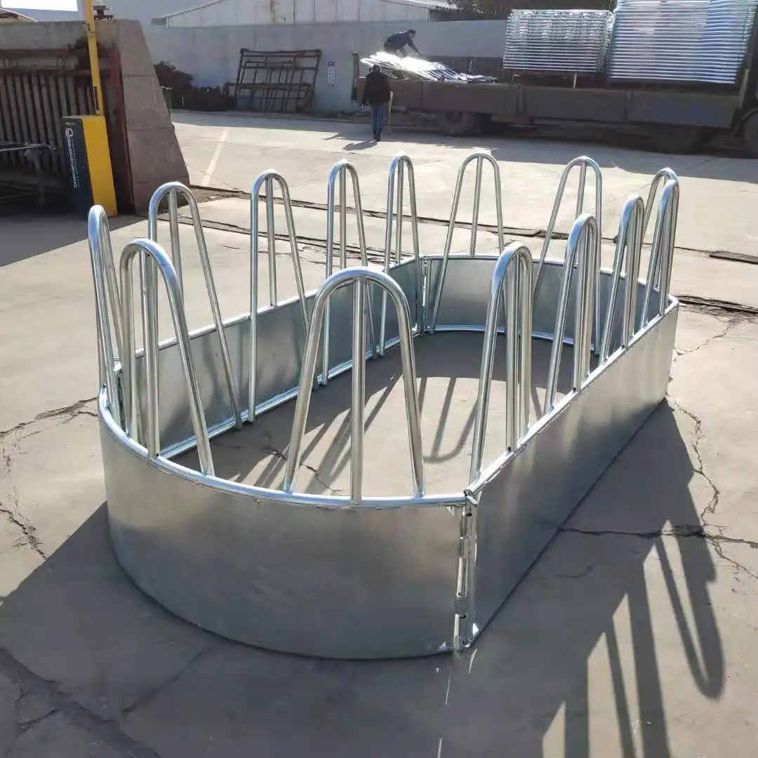 Antirust Galvanized Steel Farm Equipment Calf Hay Feeder Buy Fam