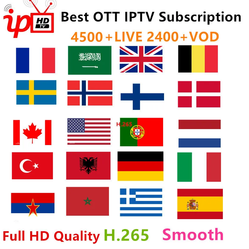 

Hot Selling IPTV Magnum Subscription for Canada USA Latino Full HD Europe French Arabic IP TV Channels Sansat Netherlands