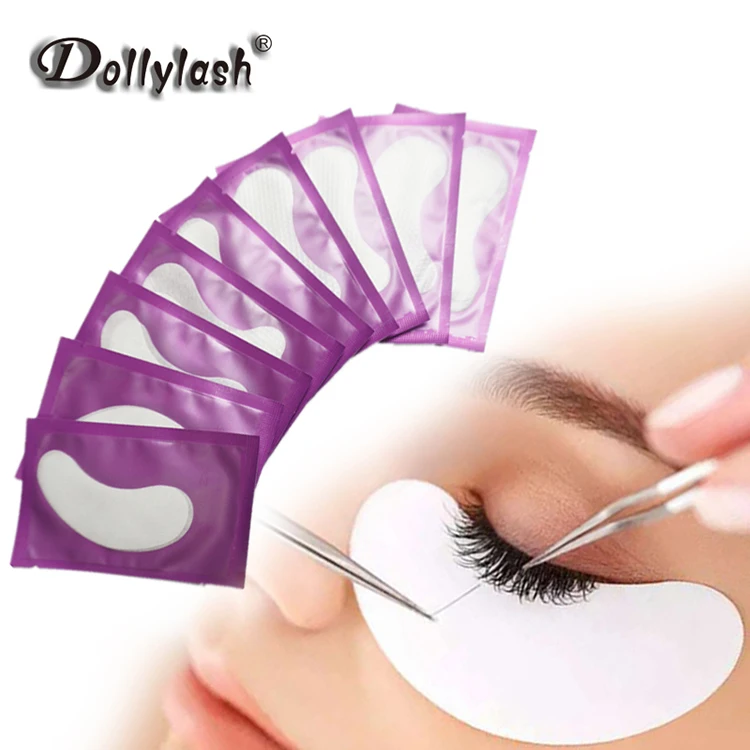 

Yiwu wholesale price lint free eye pads for eyelash extensions private label lint free eye pads, White