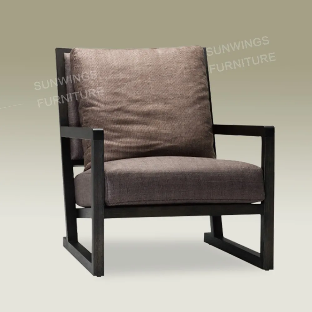 Hot koop hout ontwerp moderne leisure arm stoelen recliner ...
