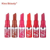 

Women Beauty Makeup Lips Private Label Glitter Pinkish Red Matte Lipstick