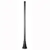 3 meters hot galvanized steel lamp post morden garden lighting pole