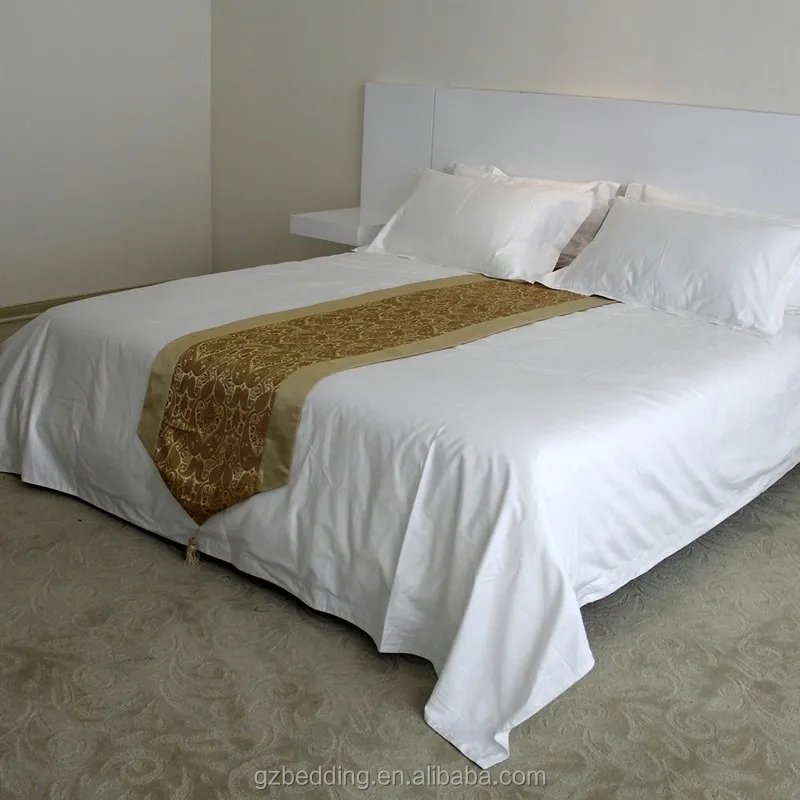 otel yatak runner farklı desen ve renkleri dekoratif yatak koşucu otel