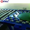 Detall led factory assembly line ball conveyor belt with shelf