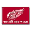 Detroit Red Wings 3-Foot by 5-Foot Single Sided Banner Flag with Grommets