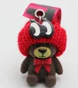 New Product Creative Resin Jewelry Hat Bear Bag Key Chain Pendant