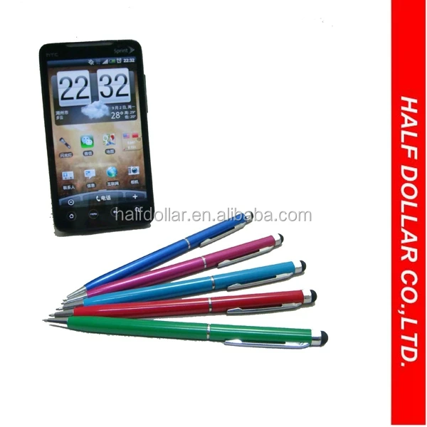 2 IN 1 STYLUS PEN WITH SPARKLE FOR TOUCH THE SCREEN
