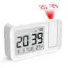 Desktop Electric Digital Projection Logo Mini Light Alarm LED Table Clock with Time Projector
