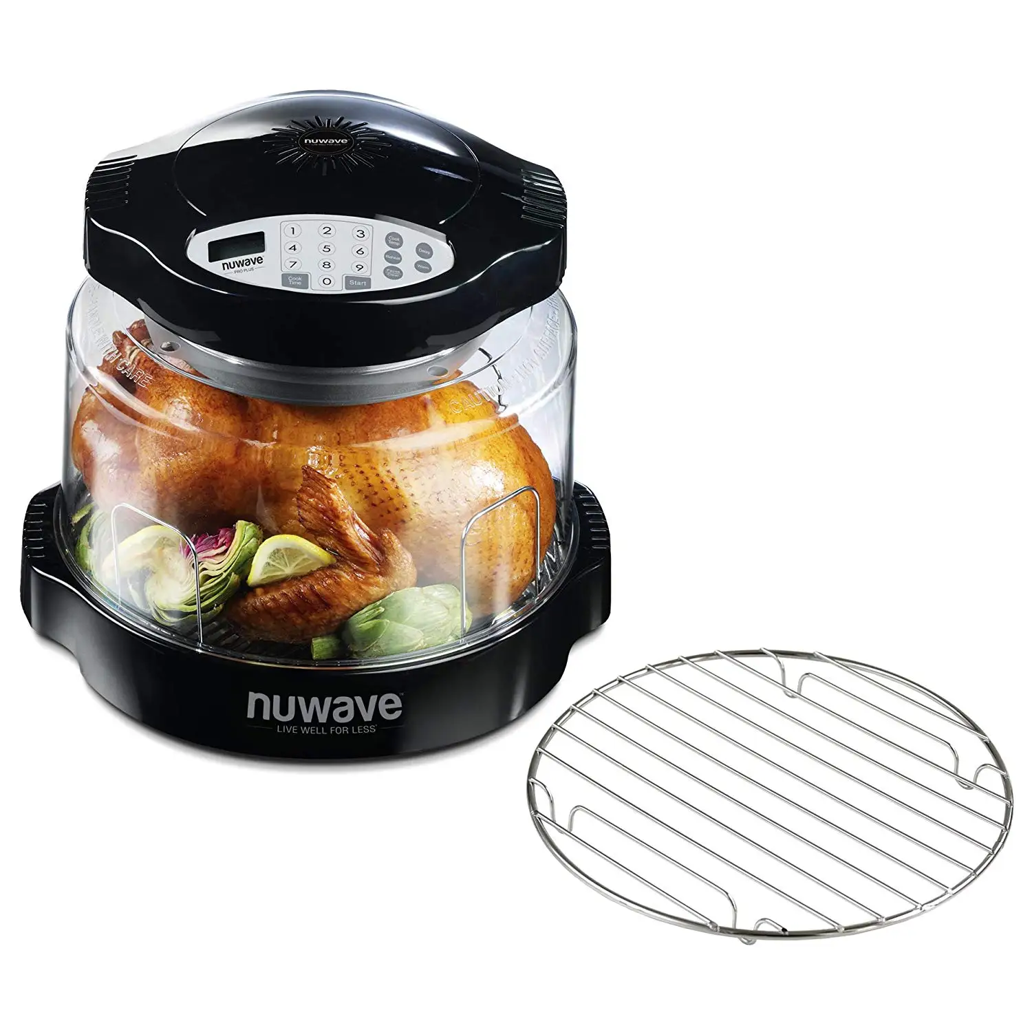 139.97. NuWave Oven Pro Plus with Black Digital Panel and Additional 9.25 I...