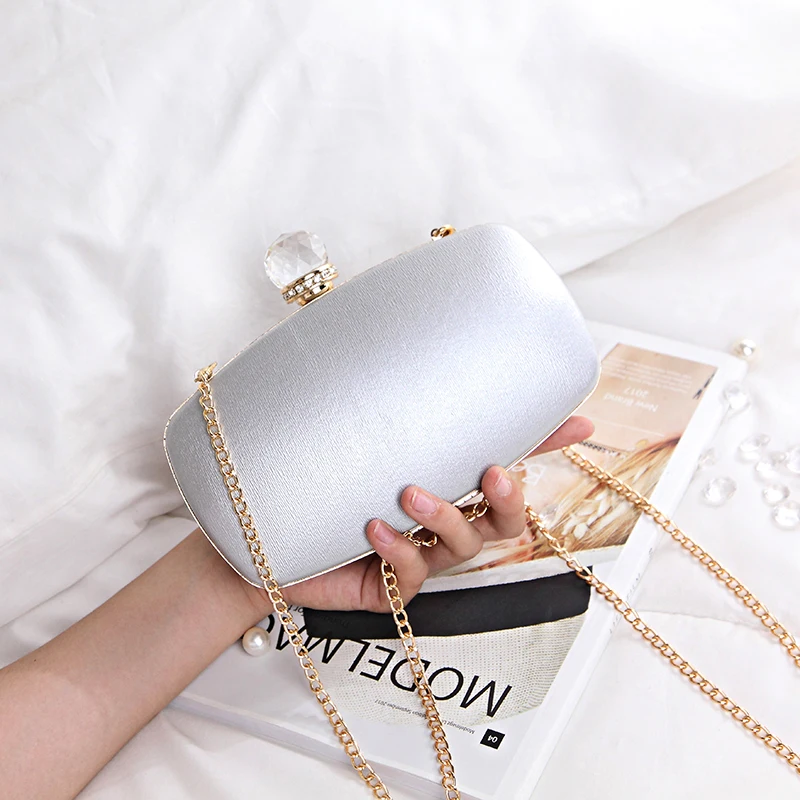 

Minaudiere Bridal Clutch Bag Evening Women Wedding Clutch Purses Party Purse Box Phone Hand Bag, Black,white,sliver,gold,pink