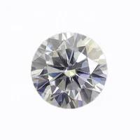 

Wuzhou moissanite factory wholesale D color GRA certificate 6.5mm 1 carat moissanite diamond