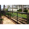 5mm Galvanized Chain Link Wire Mesh Fence for Commercial Grounds