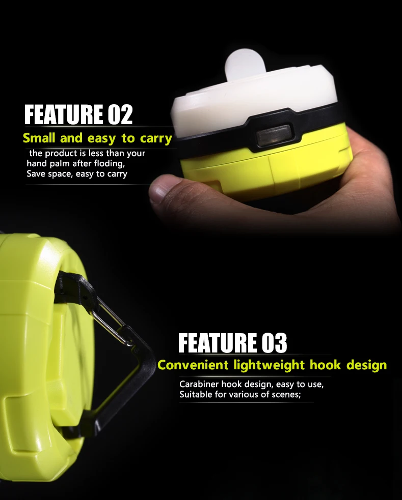 LED camping lamp