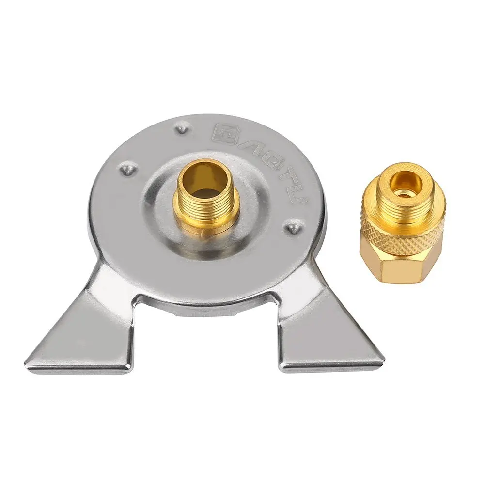 Outdoors Camping Gas Stove Adapter Coupler Picnic Burner Connector Converter