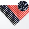 260GSM red and white stripe cationic DTY ottoman 100% polyester dobby fabric