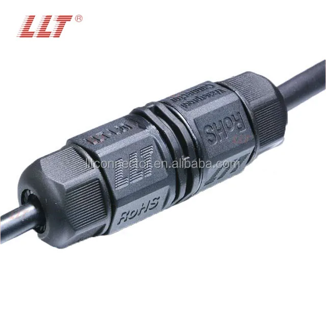 Llt 2p/3p/4p Ip68 Cable Joiner Cable To Cable Waterproof Connector