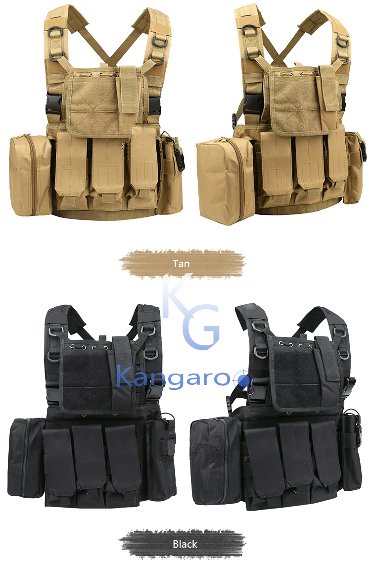 多功能特种部队迷彩作战军用背心战术背心