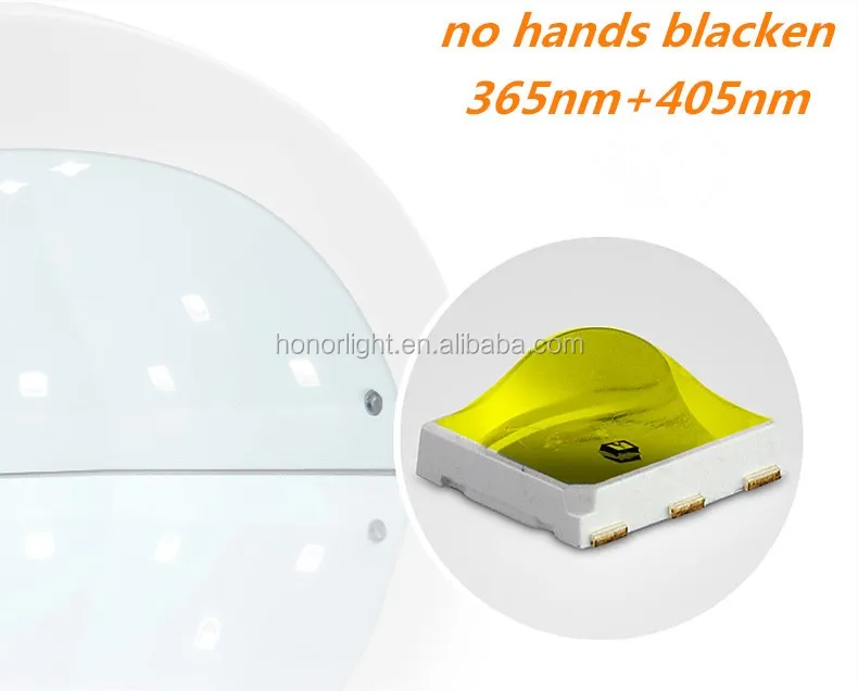 
48W economy painless uv lamp nail varnish with double light source 