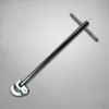 Chrome Finish275MM Carbon Steel Tap Wrench For Basin
