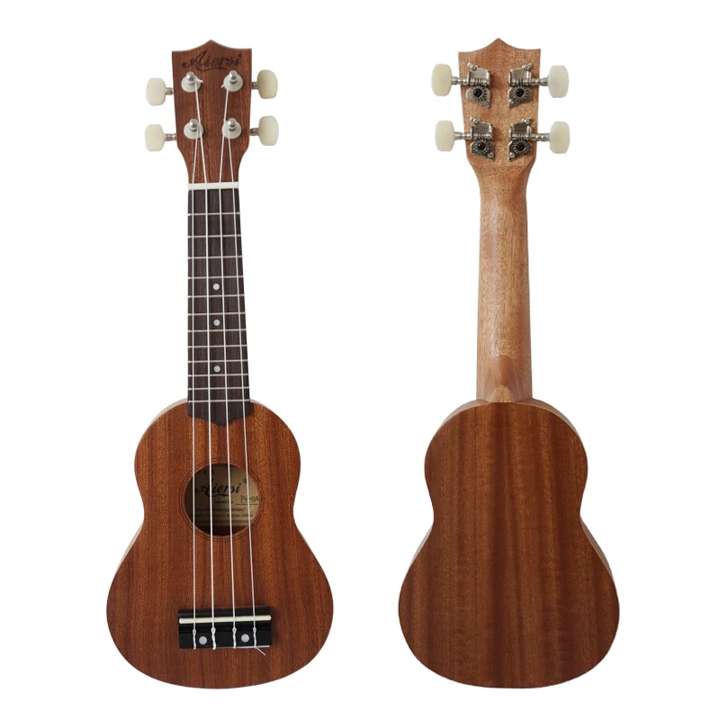 

Aiersi Brand  Piccolo Pocket Mahogany Soprano Ukulele Student China Ukelele PU-01M