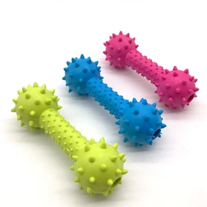 Eco Friendly Amazon hot sale promotion dental rubber chew TPR dog pet toys