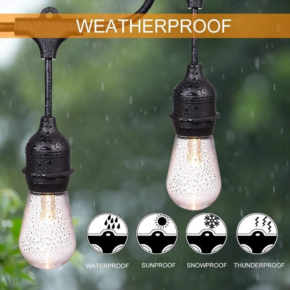 Commercial Patio Remote Control Color Changing Rgb S14 Led Outdoor