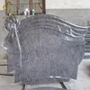 Chinese Polished Bahama Blue Granite Monument Headstone Design
