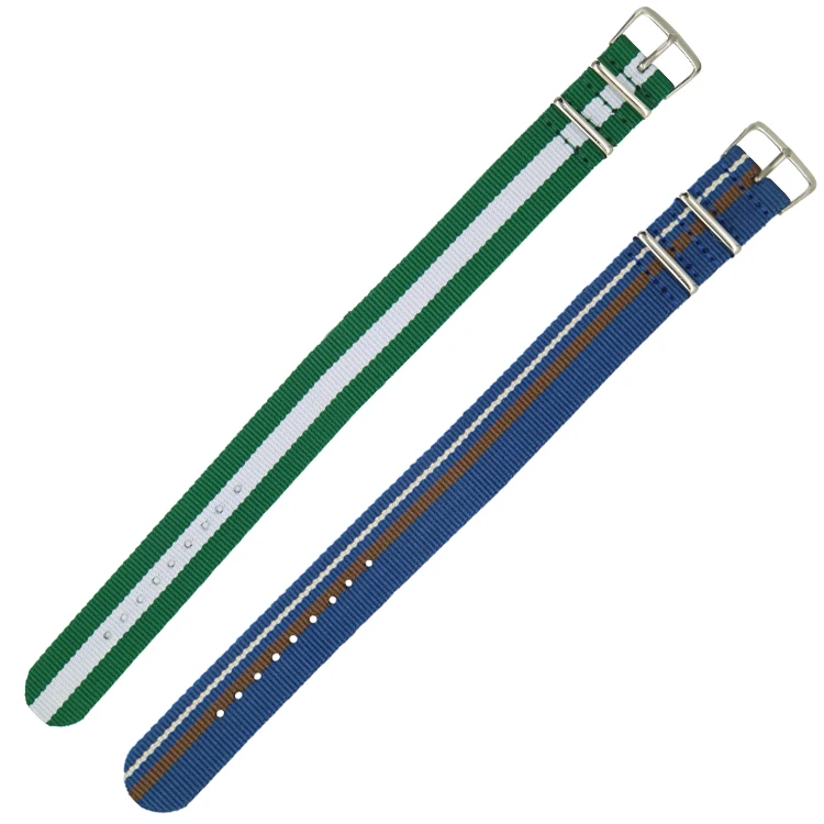 Customized models men and women comfortable bracelet pure nylon watch strap