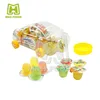 Cup Shape Assorted Fruit Jelly In Big Racing Car Jars