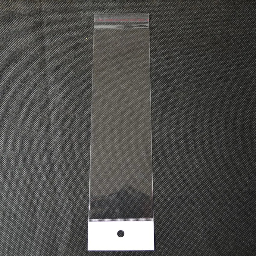 Custom Hair Bags Plastic Packaging For Hairs Extensions Self Adhesive