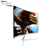 

Hot Ultra Thin Full HD 1K IPS Panel LED Curved Frameless computer Monitor 21.5