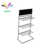 Counter type metal wire hanging greeting card display rack