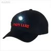 Mix-tone led light baseball custom embroidery logo designed short visor snapback hat