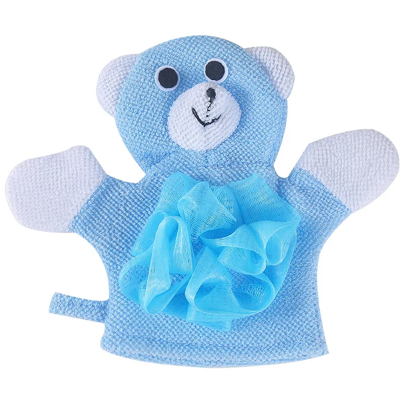 

Baby Bath Sponges Toy Cartoon Cute Rubbing Gloves Baby Shower Brush, N/a