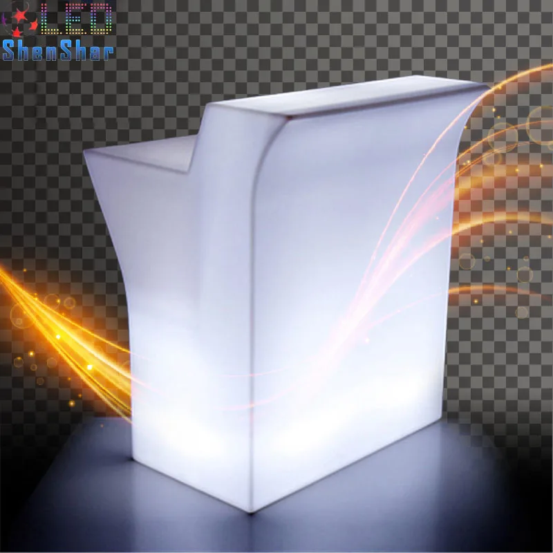 
led light bar glowing led bar counter morden led furniture for party ktv cosino and outdoor events 