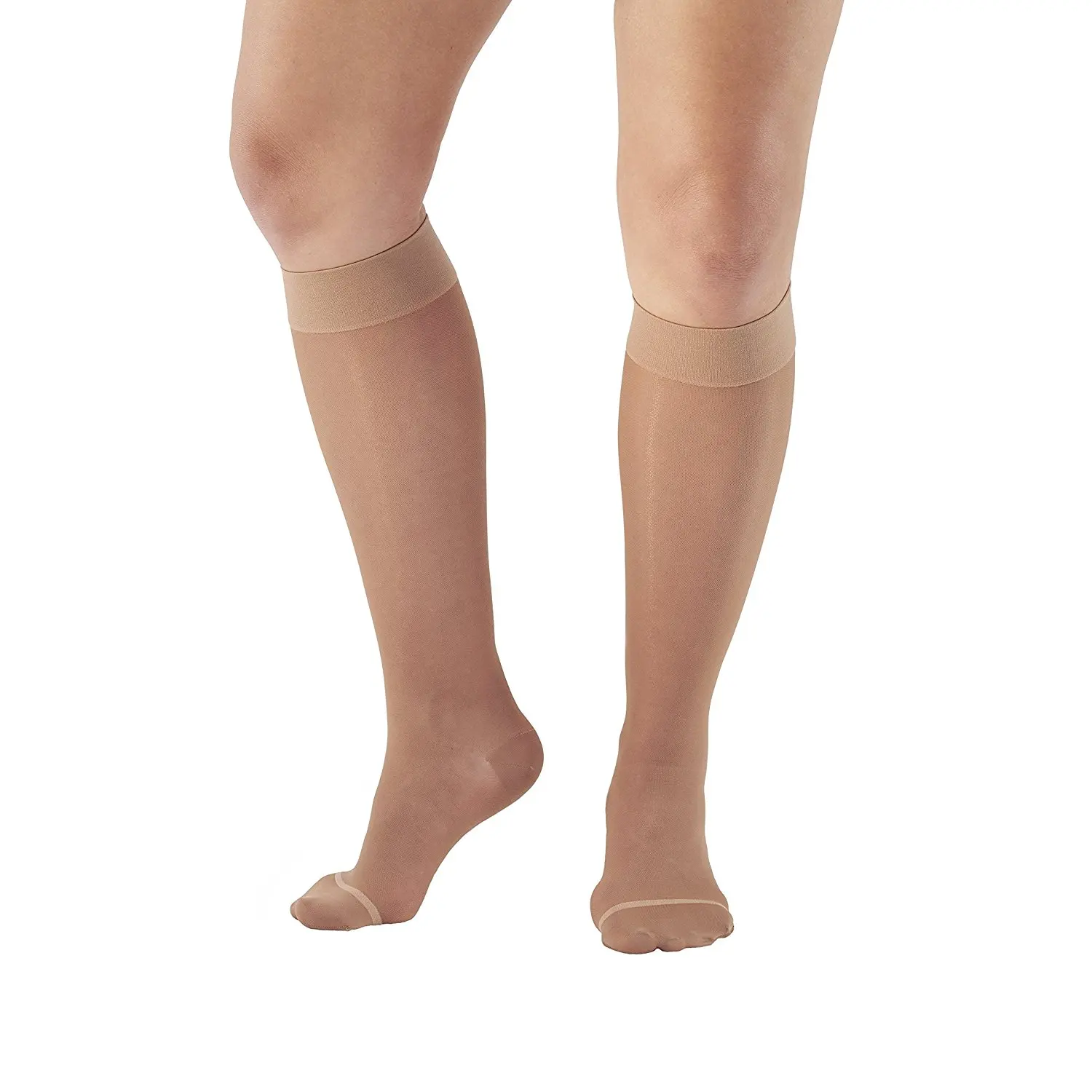 Buy Actifi Womens Sheer 20 30 Mmhg Compression Stockings Closed Toe 