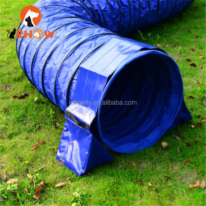 Non-Constricting Saddlebags for Stabilizing Dog Agility Tunnel Equipment Indoor or Outdoor Orange Color Rise8 Agility Tunnel Bag Holder 