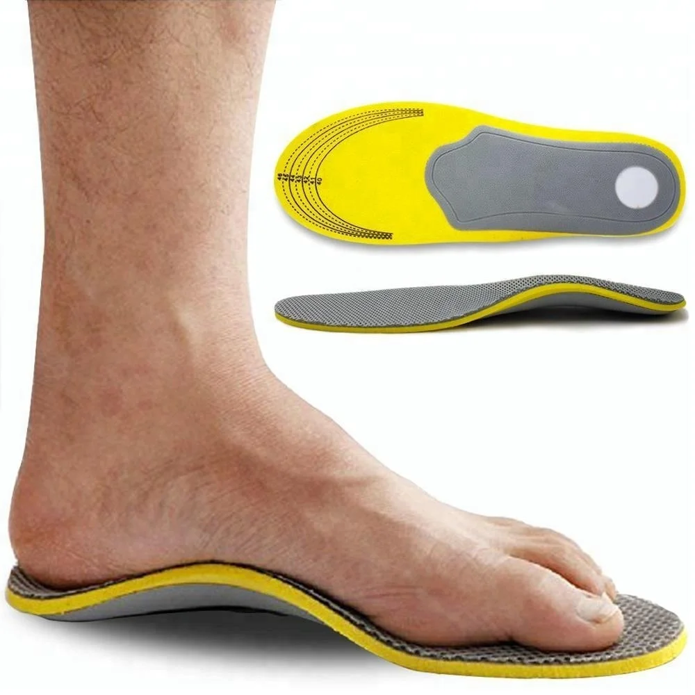

2018 Modern Design Comfortable Orthotic Healthy Insole For Shoes Wholesale, Lt.grey