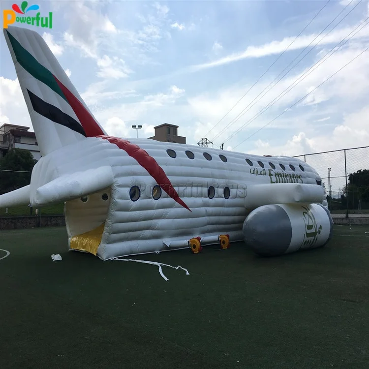 
New airplane inflatable obstacle course amusement park 